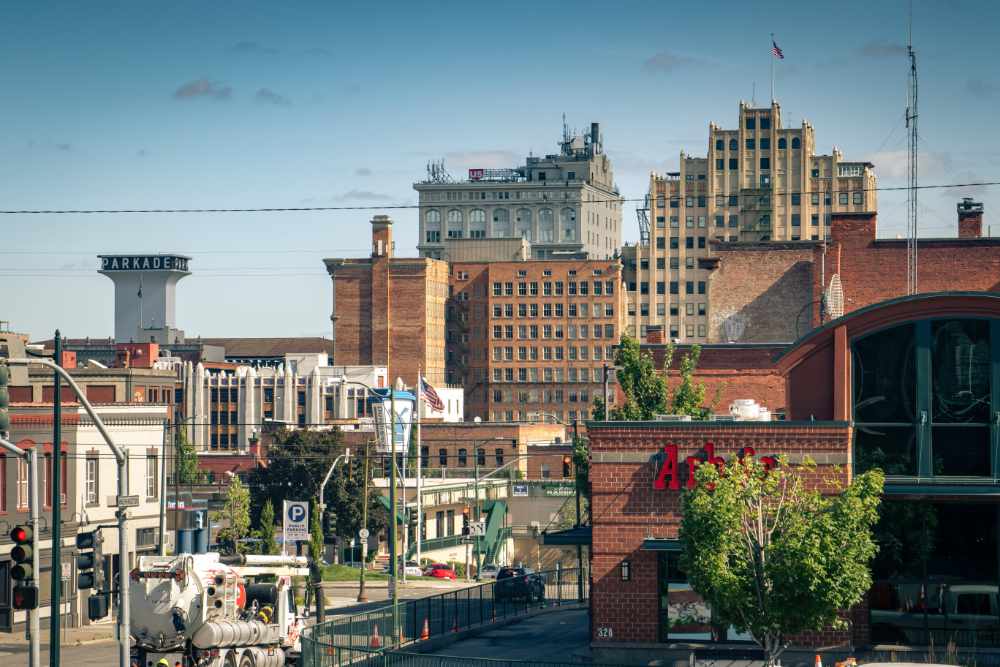 Down Town Spokane, Washington