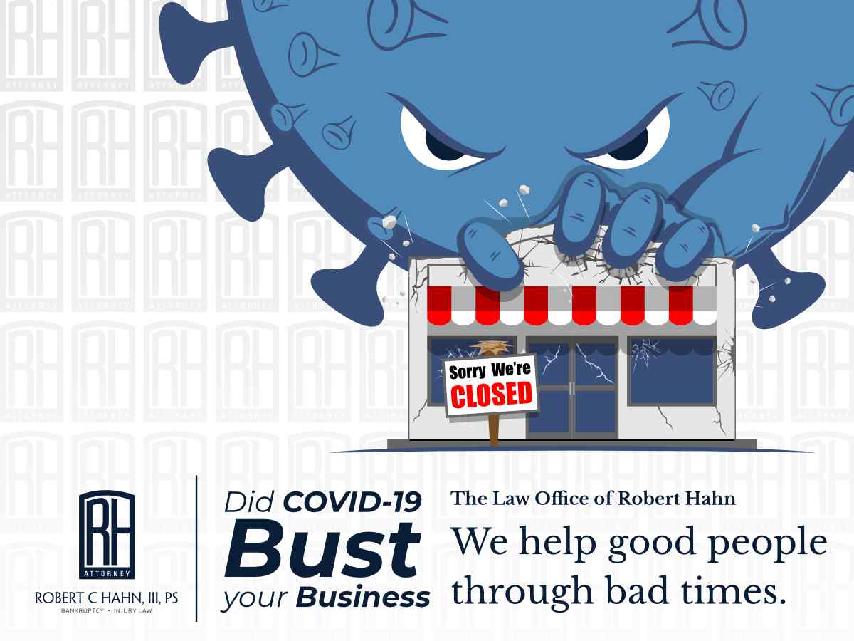 Did COVID-19 Bust Your Business?  (illustration)